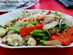 Mix Vegetable + Prawn