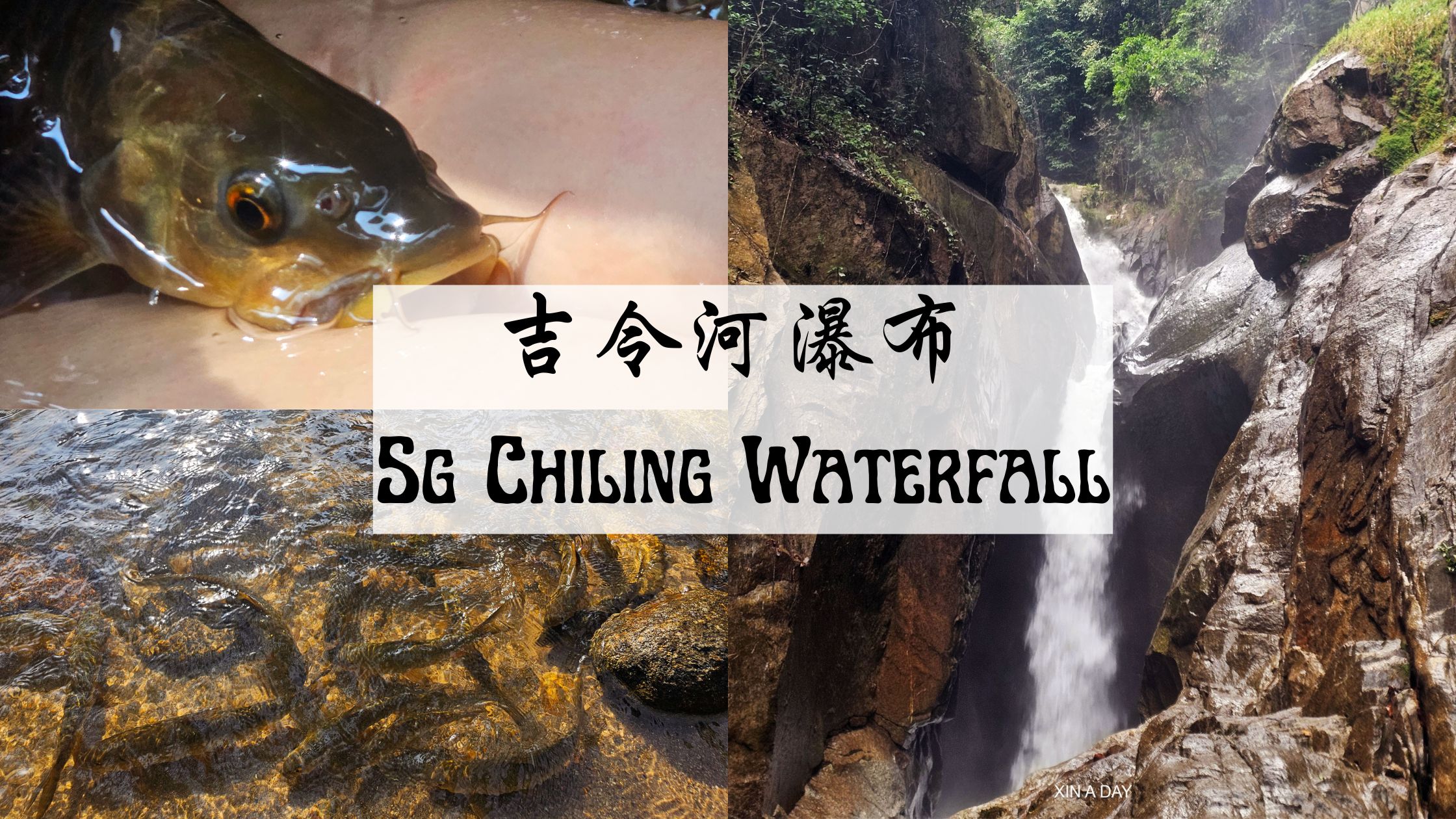 【瀑布】吉令河瀑布 Sungai Chiling Waterfall
